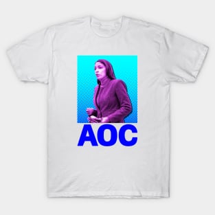 Alexandria Ocasio Cortez - Democratic Party - US Politics T-Shirt